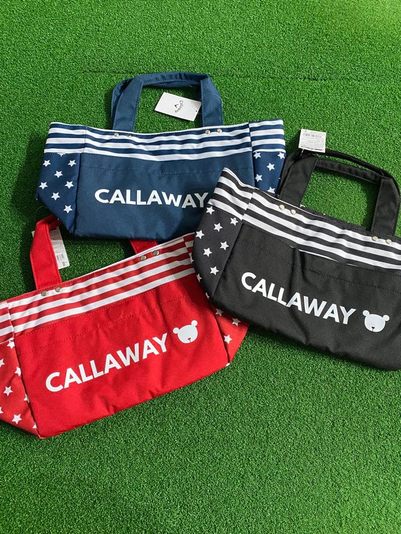 callaway キャロウェイ ベア ミニトート レッド 女性用