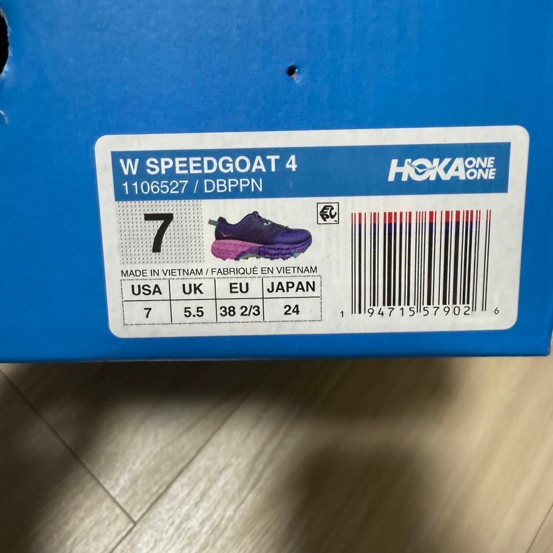 新品未使用 HOKA ホカ スピードゴート4 ランニングシューズ 24cm