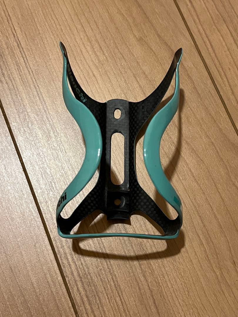 Bianchi ビアンキ　カーボン　ボトルケージ　チェレステカラー