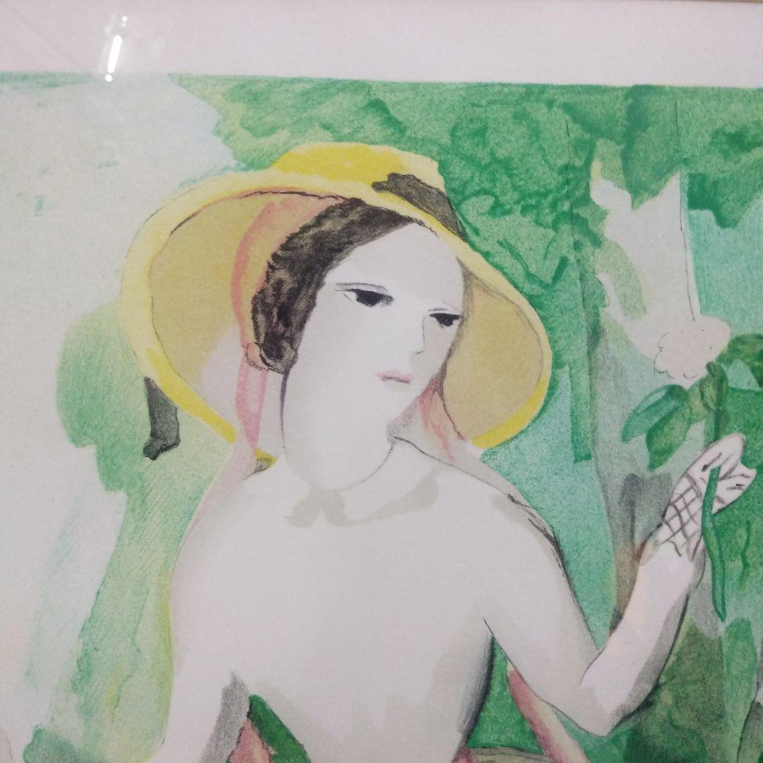D500）Marie Laurencin　マリー・ローランサン　リトグラフ　椿姫