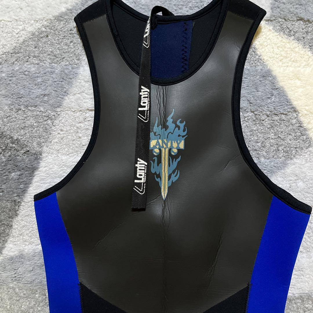 Lanty ロングジョン ウェットスーツ ブラック/ブルー
