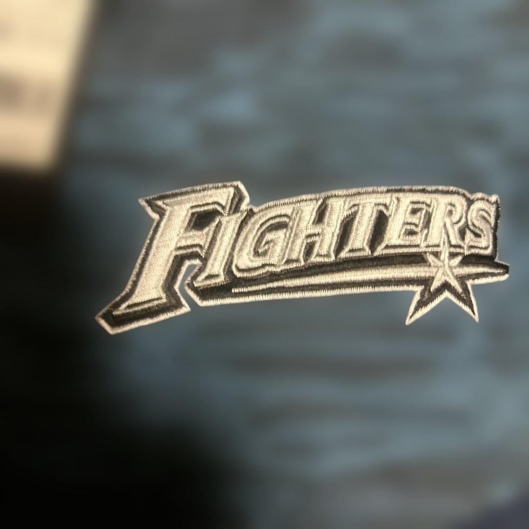 FIGHTERS ブルー/ネイビー Lサイズハーフジップ日本ハム