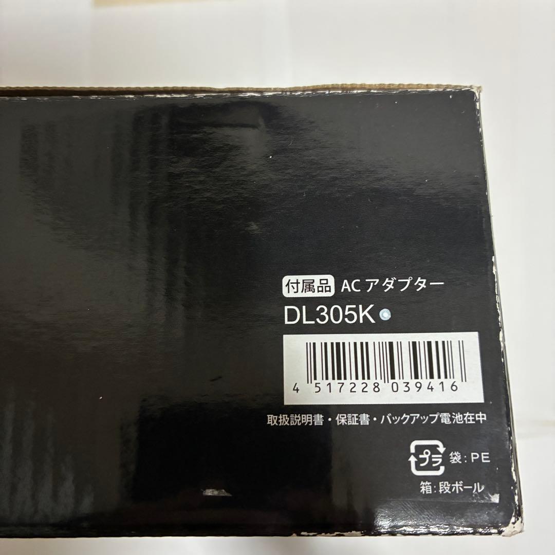 新品　セイコークロック 目覚まし時計 電波 デジタル 交流式 DL305K