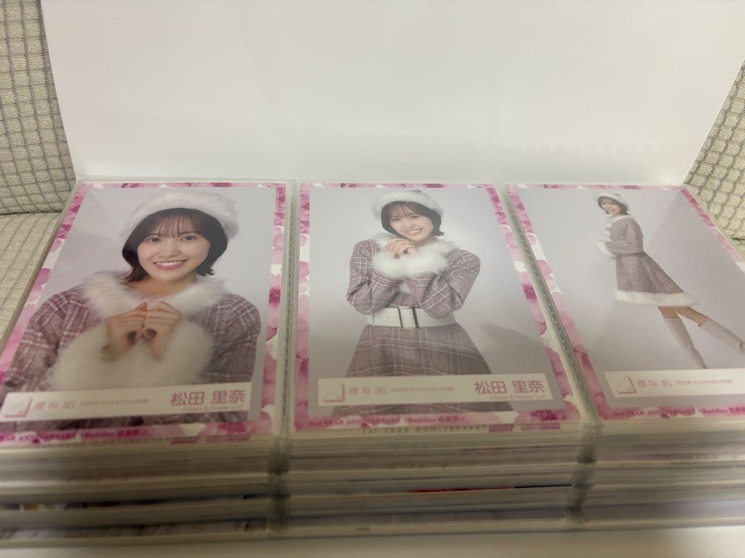 櫻坂46 松田里奈　生写真まとめ売り　　208枚