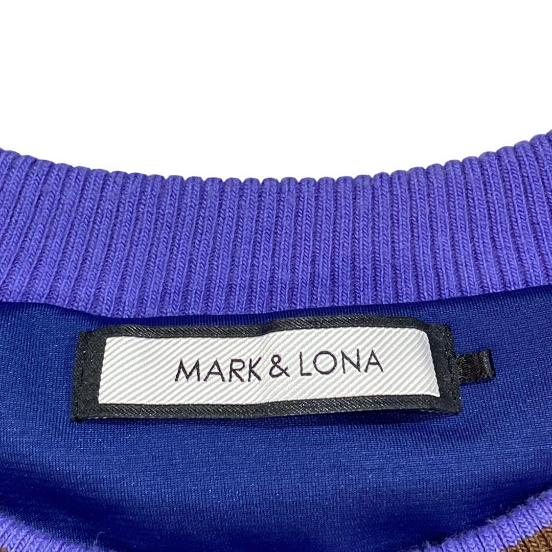 MARK＆LONA マークアンドロナ 長袖 ニット ブルゾン 38 ゴルフ