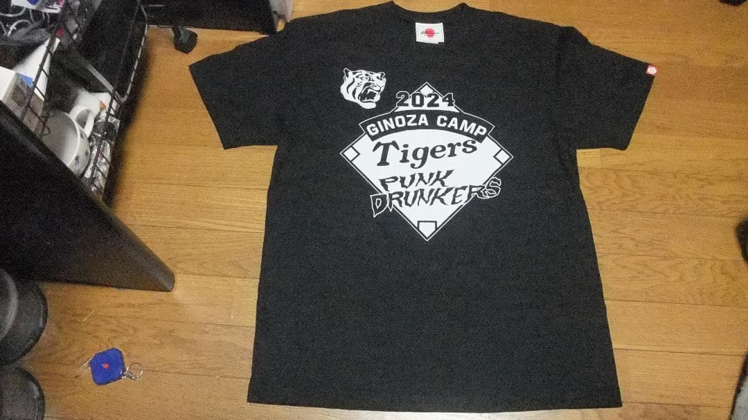 tee 黒 punkdrunkers XL パンクドランカーズ 阪神タイガース