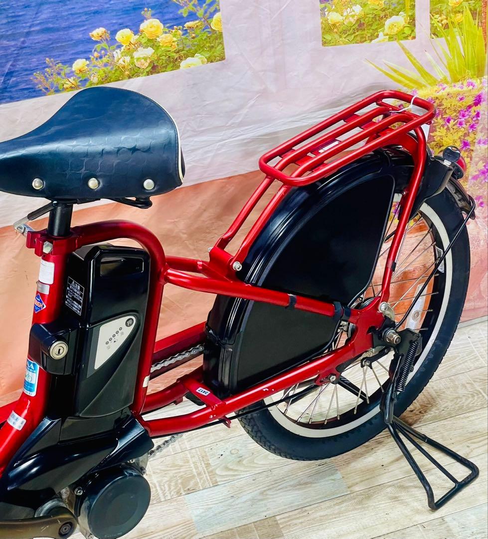 超人気！BIKKE ビッケ13AH！⭐️ブリヂストン子供乗せ電動自転車Y3417