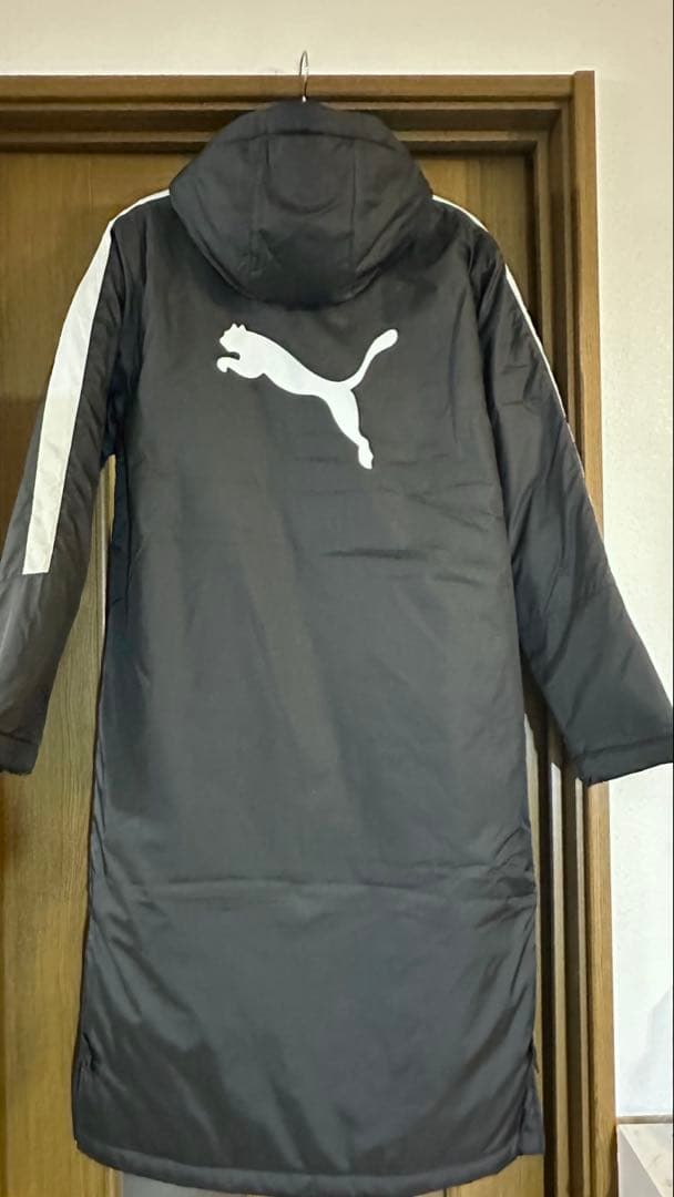 Puma プーマ　TT ESS PRO ロングコート ブラック