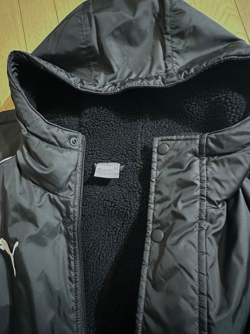 Puma プーマ　TT ESS PRO ロングコート ブラック