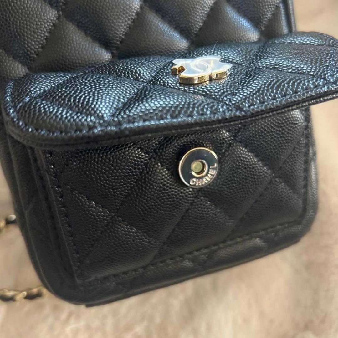 CHANEL バックパック　リュック　キルティング　BOX カード付