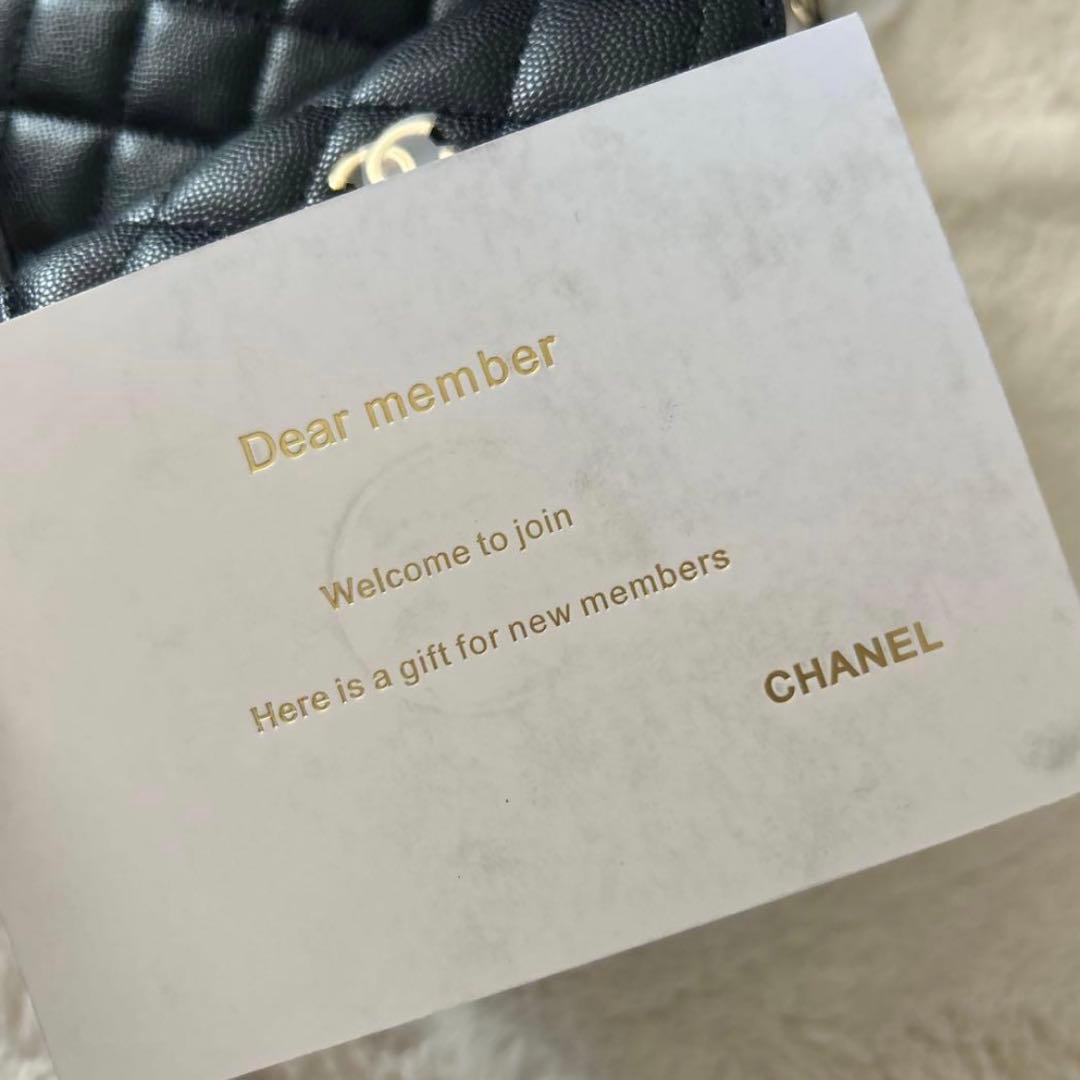 CHANEL バックパック　リュック　キルティング　BOX カード付