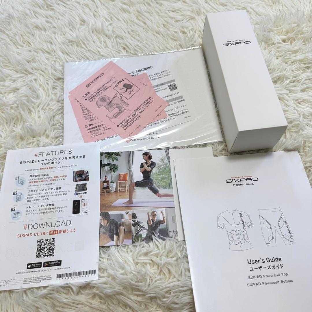【極美品】シックスパッド パワースーツ トップ メンズ M ユニセックス