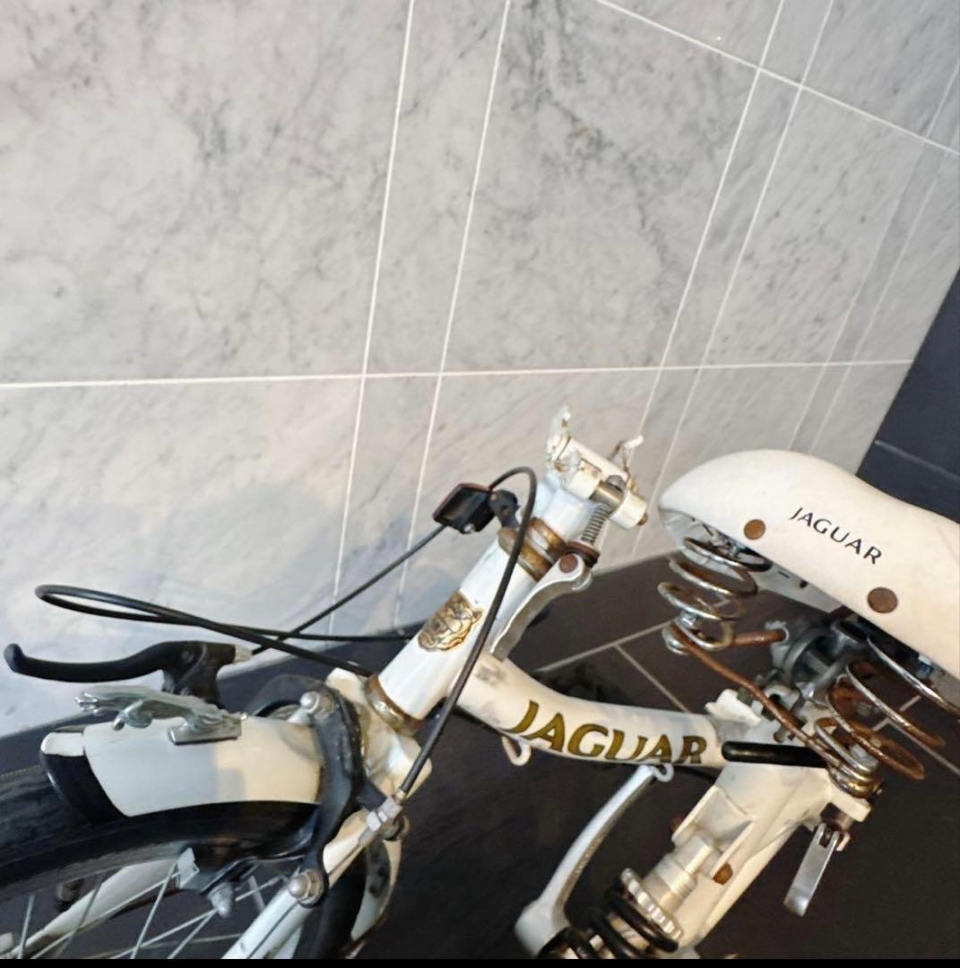 JAGUAR ジャガー 折りたたみ自転車 ホワイト