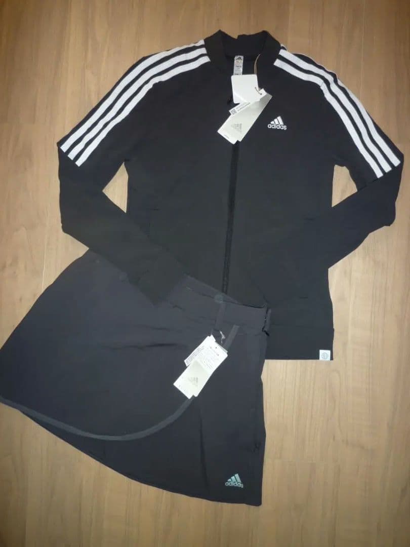 【新品M】春物adidas アディダスゴルフ ジャケット&スカート　セットアップ