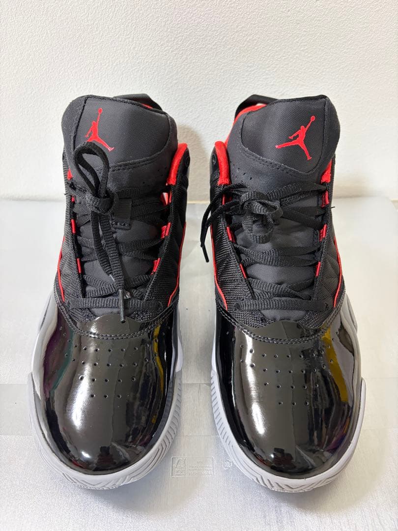 Jordan バスケットボールシューズ ブラック/レッド