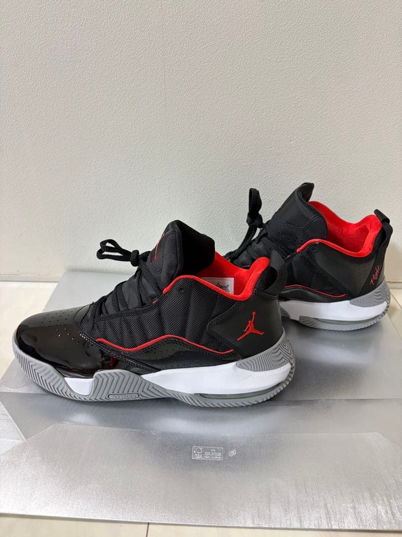 Jordan バスケットボールシューズ ブラック/レッド