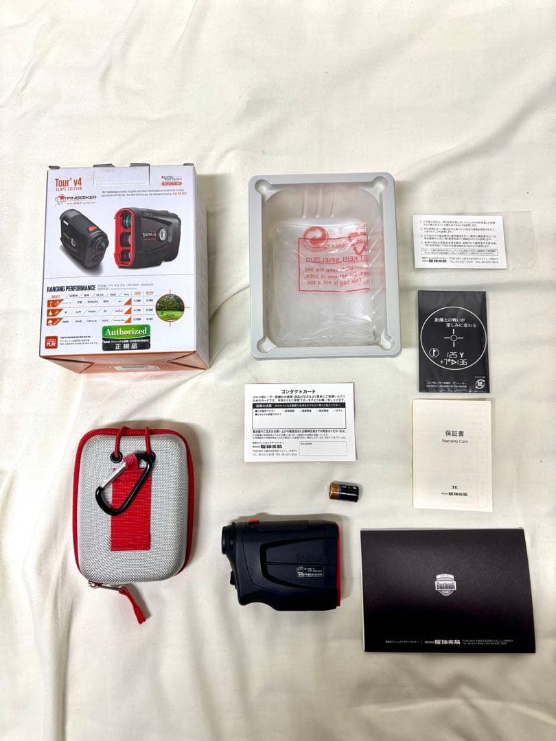 ラウンド用品・アクセサリー Bushnell TOUR V4 SLOPE EDITION