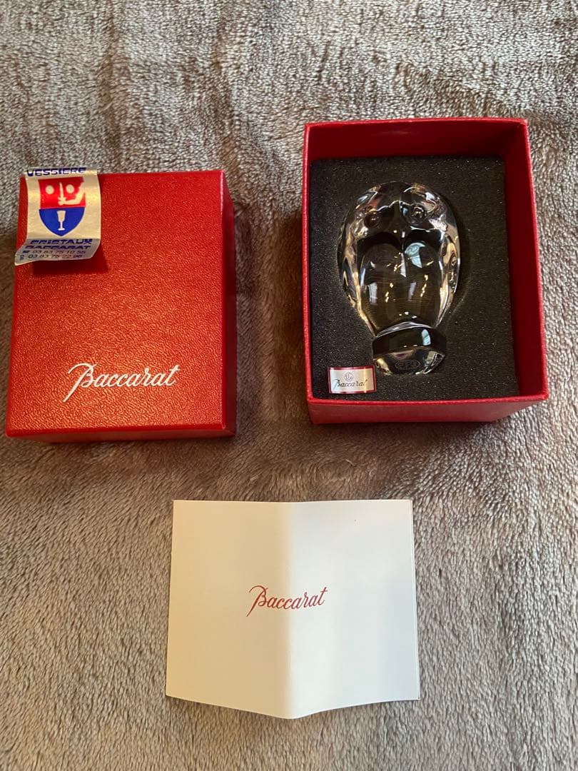 Baccarat バカラ フクロウ　置物　縁起物