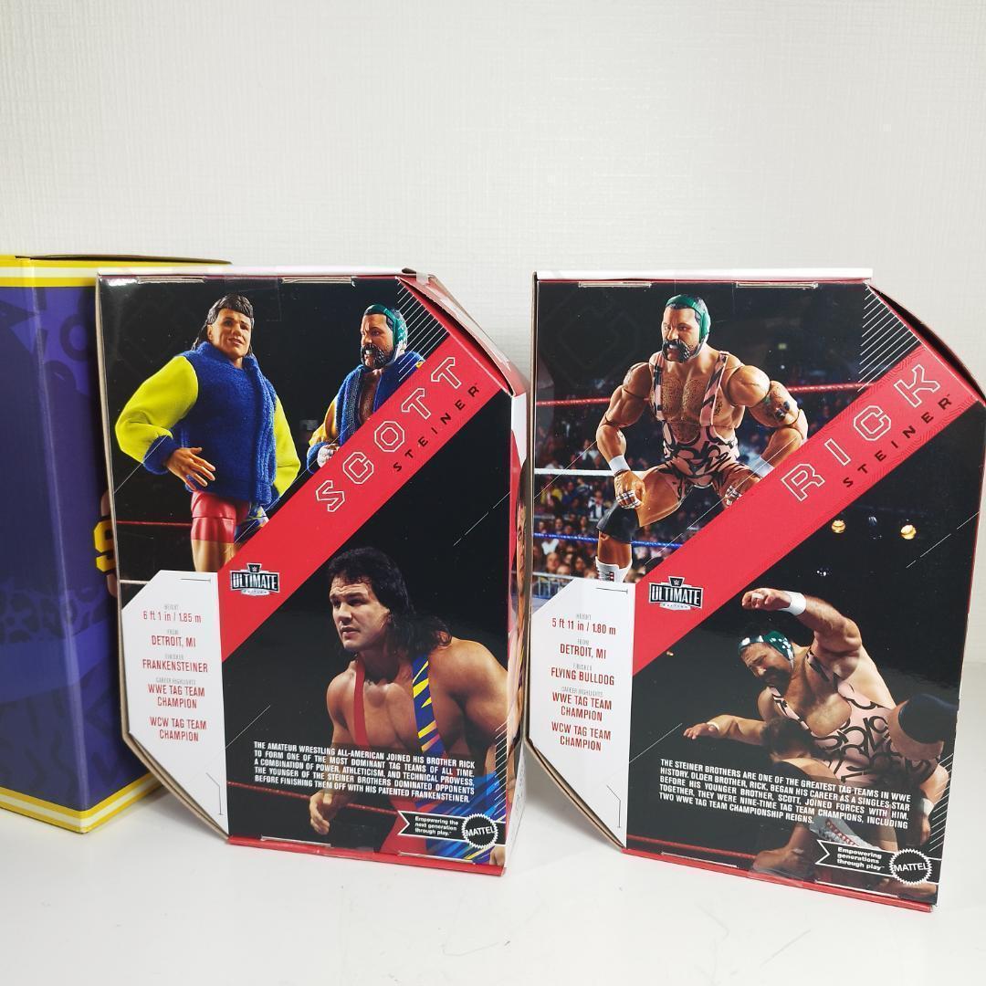 シュタイナーブラザーズ フィギュア 日本未発売 WWE 海外限定 格 IAI5