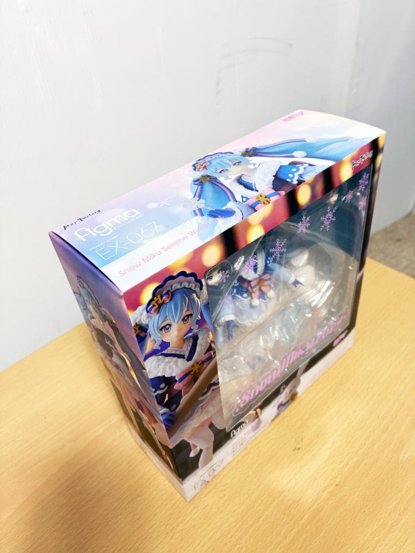 ★未開封★figma 初音ミク 雪ミク 冬麗ver. 【EX-067】GD0I