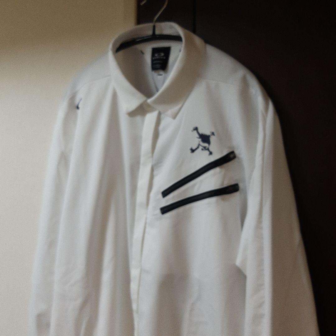 新品　オークリーゴルフ　メンズウエア　ロングシャツ　3D WV LS SHIRT