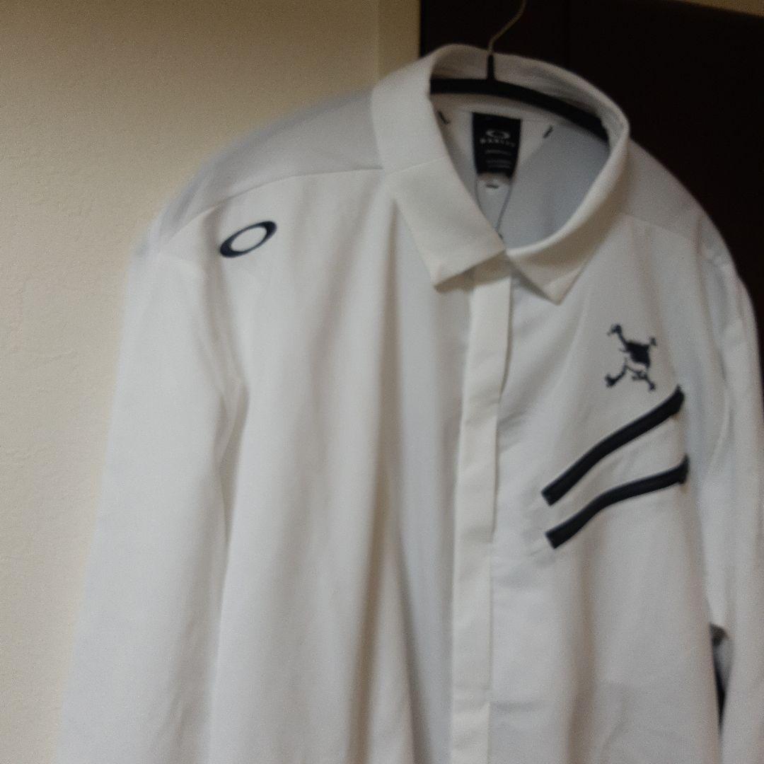 新品　オークリーゴルフ　メンズウエア　ロングシャツ　3D WV LS SHIRT