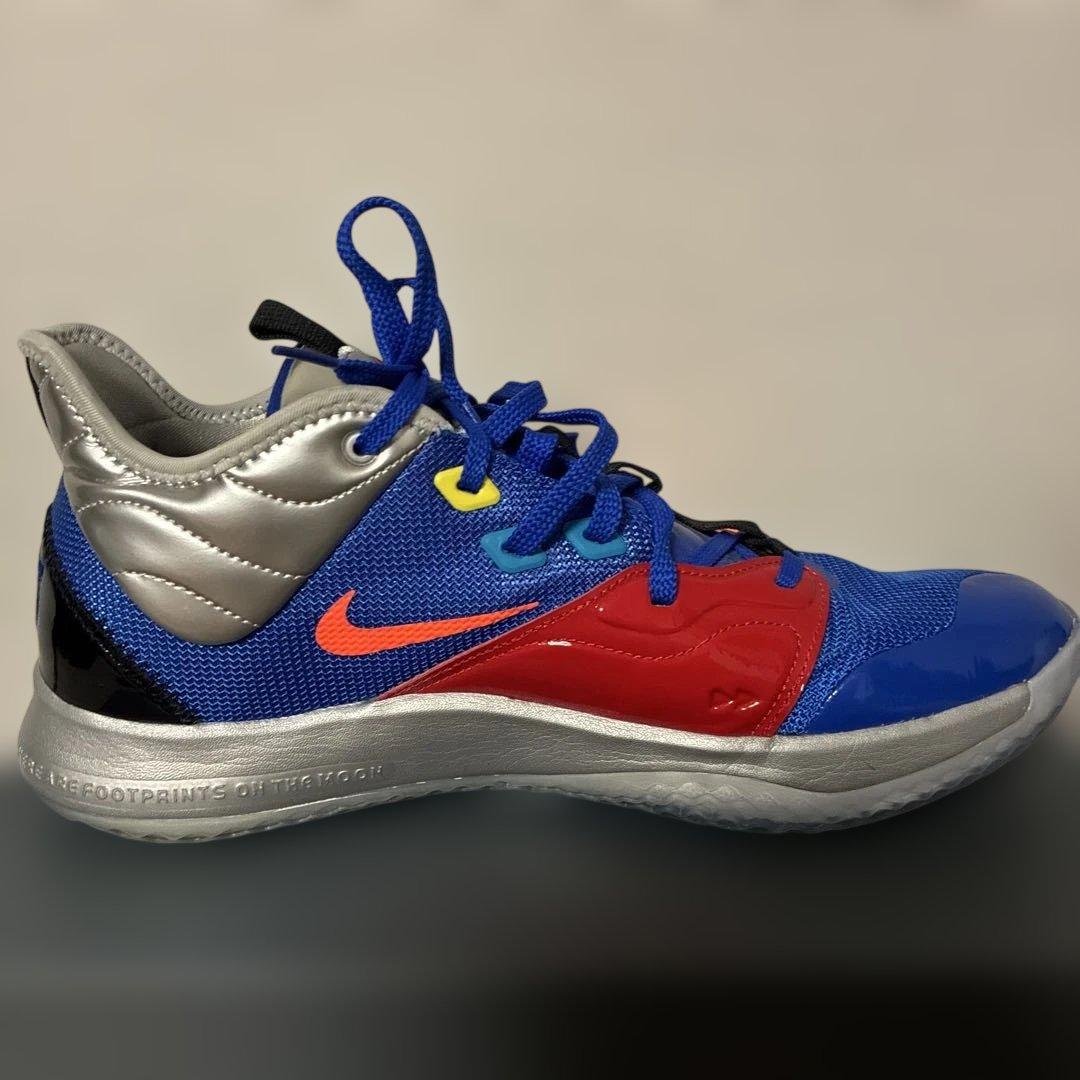 NIKE NASA PG3 EP コラボ ポールジョージ3 ブルー 31.0㎝