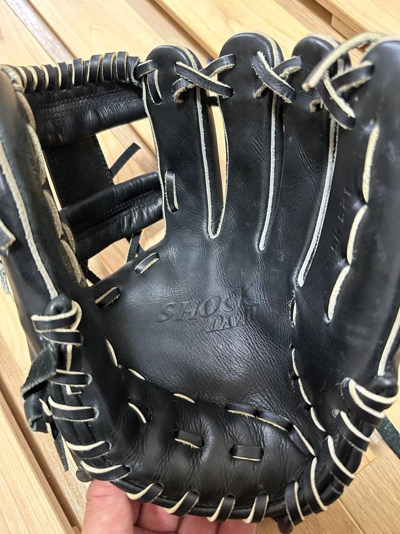 ダビドスポーツ 硬式グローブ 黒