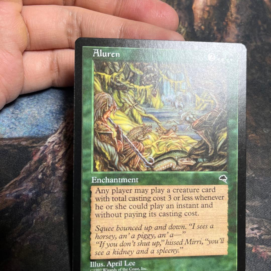 MTG 魔の魅惑　Aluren 英語