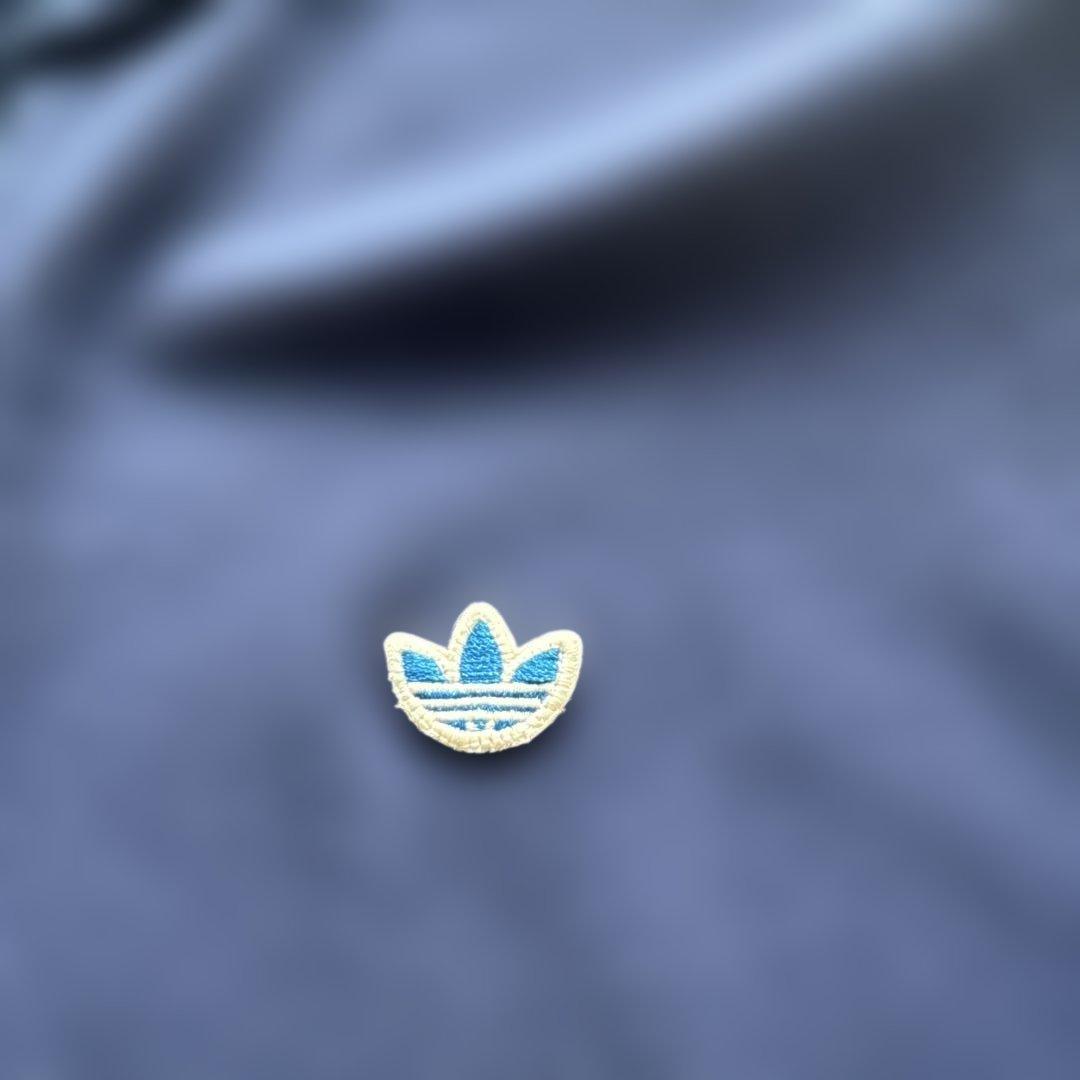 【美品】adidas ジャージ ジップアップ　ネイビー S