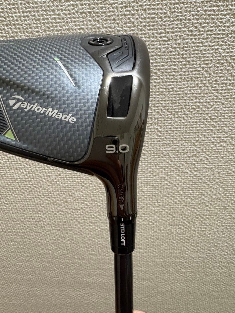 テーラーメイドQI35 9度ディアマ純正シャフト
