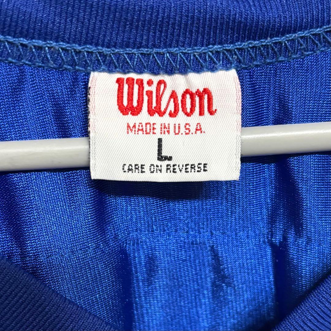【USA製・美品】Wilson NFL パトリオット ブレッドソー L 90s