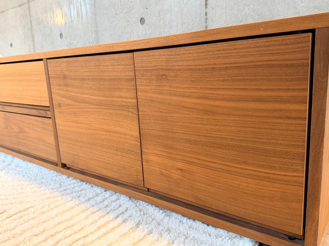 【廃盤・希少】無印良品 スタッキングキャビネット テレビボード オーク材