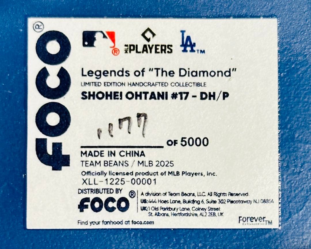 Shohei Ohtani ボブルヘッド人形大谷翔 限定5000個