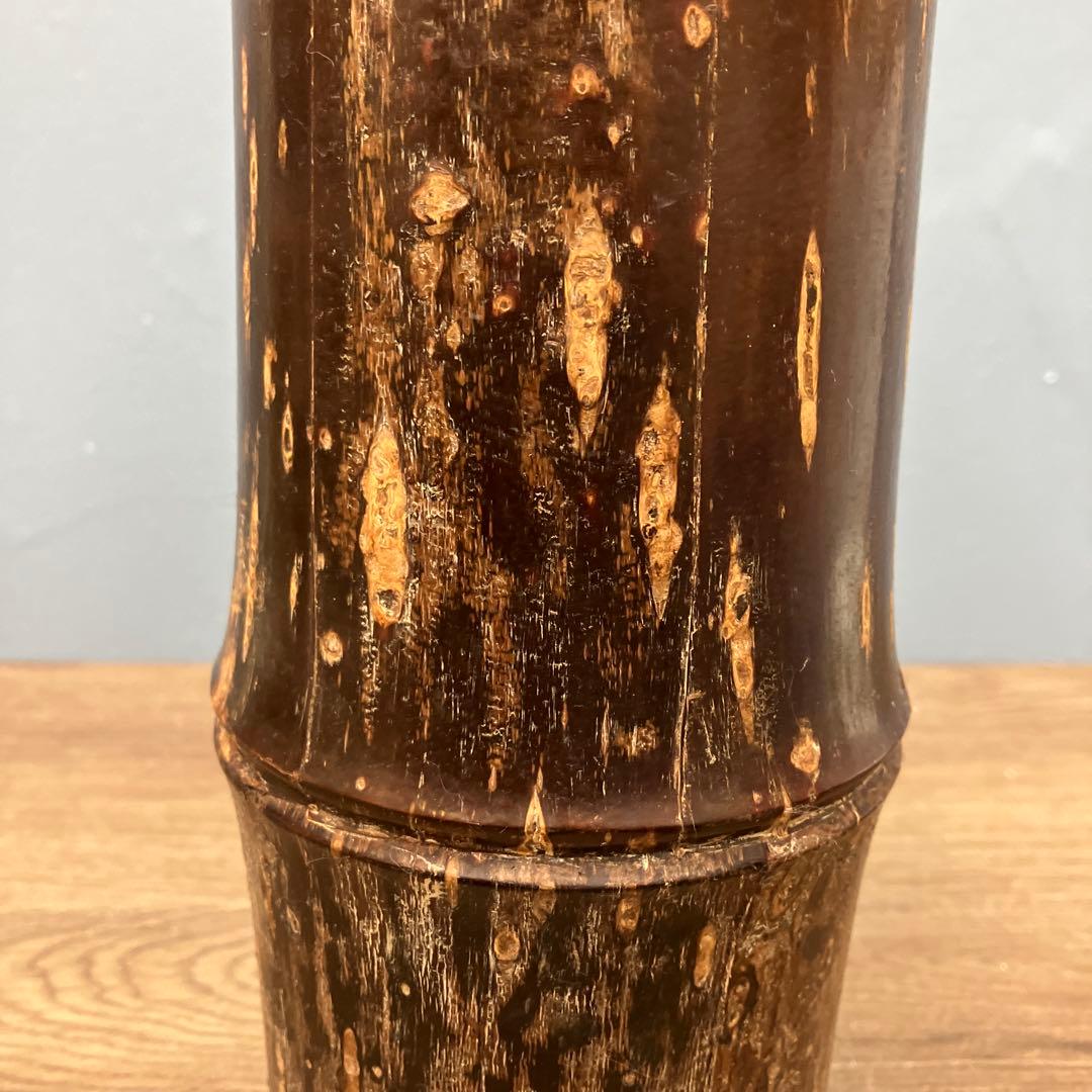 D-壁 伝統工芸品 角館 樺細工 茶筒（桜皮細工）天然木 伝統的工芸品