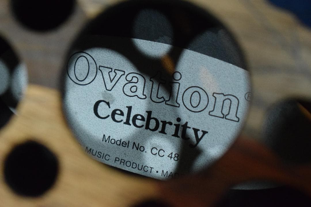 Ovation Celebrity CC48 Blue ハードケース付 動作良好