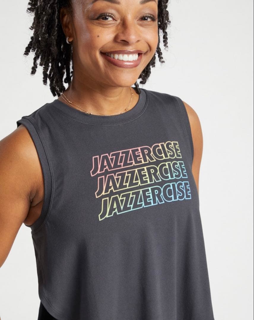 ぽ*︎様 【新品・未使用】jazzerciseジャザサイズ　タンクトップMサイズ