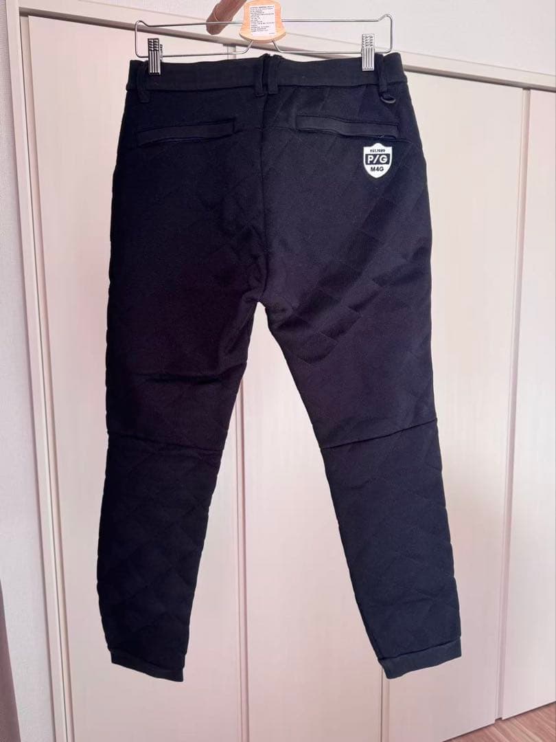 ★超美品　暖パン　ブラック　メンズ　サイズ4 PEARLY GATES GOLF