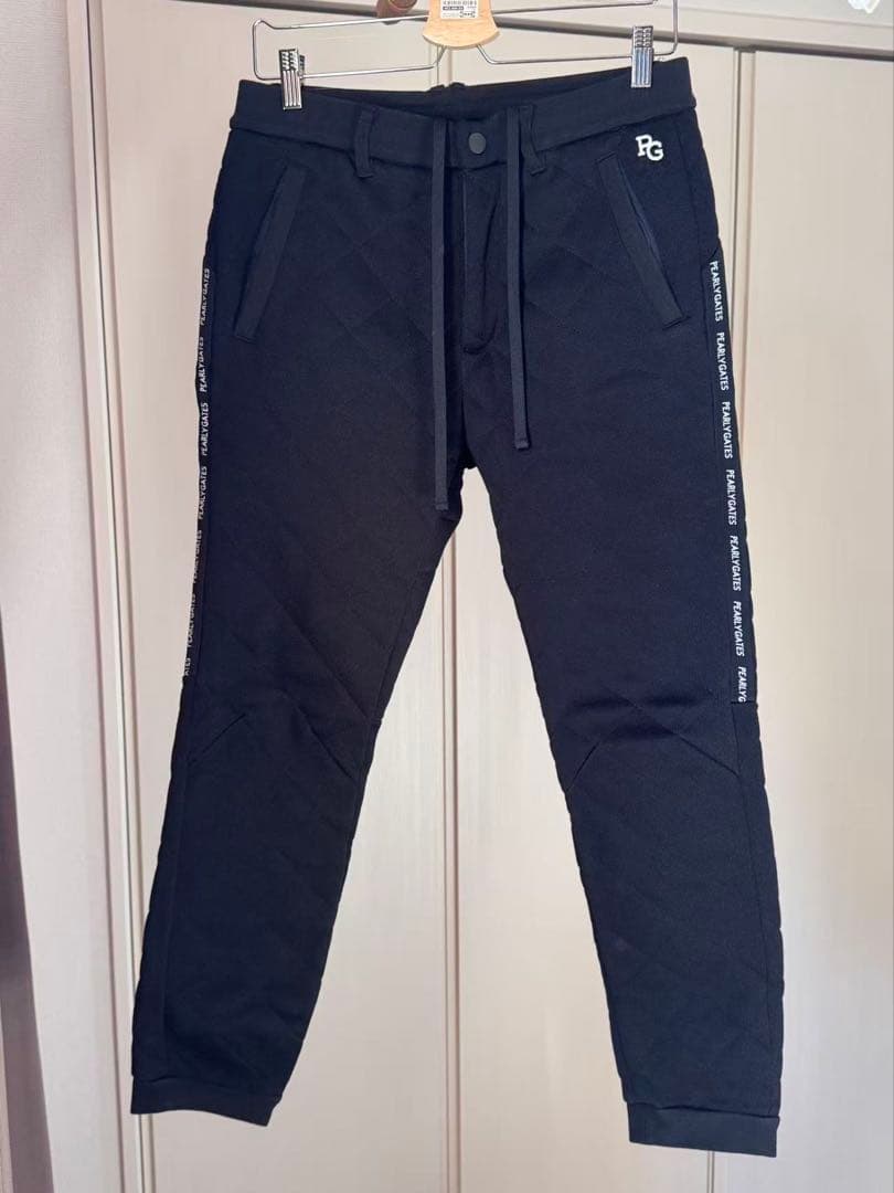 ★超美品　暖パン　ブラック　メンズ　サイズ4 PEARLY GATES GOLF