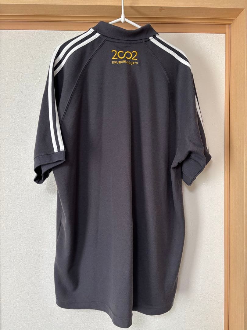 adidas ドイツ　ワールドカップ　日韓　ポロシャツ　サッカー　ユニフォーム