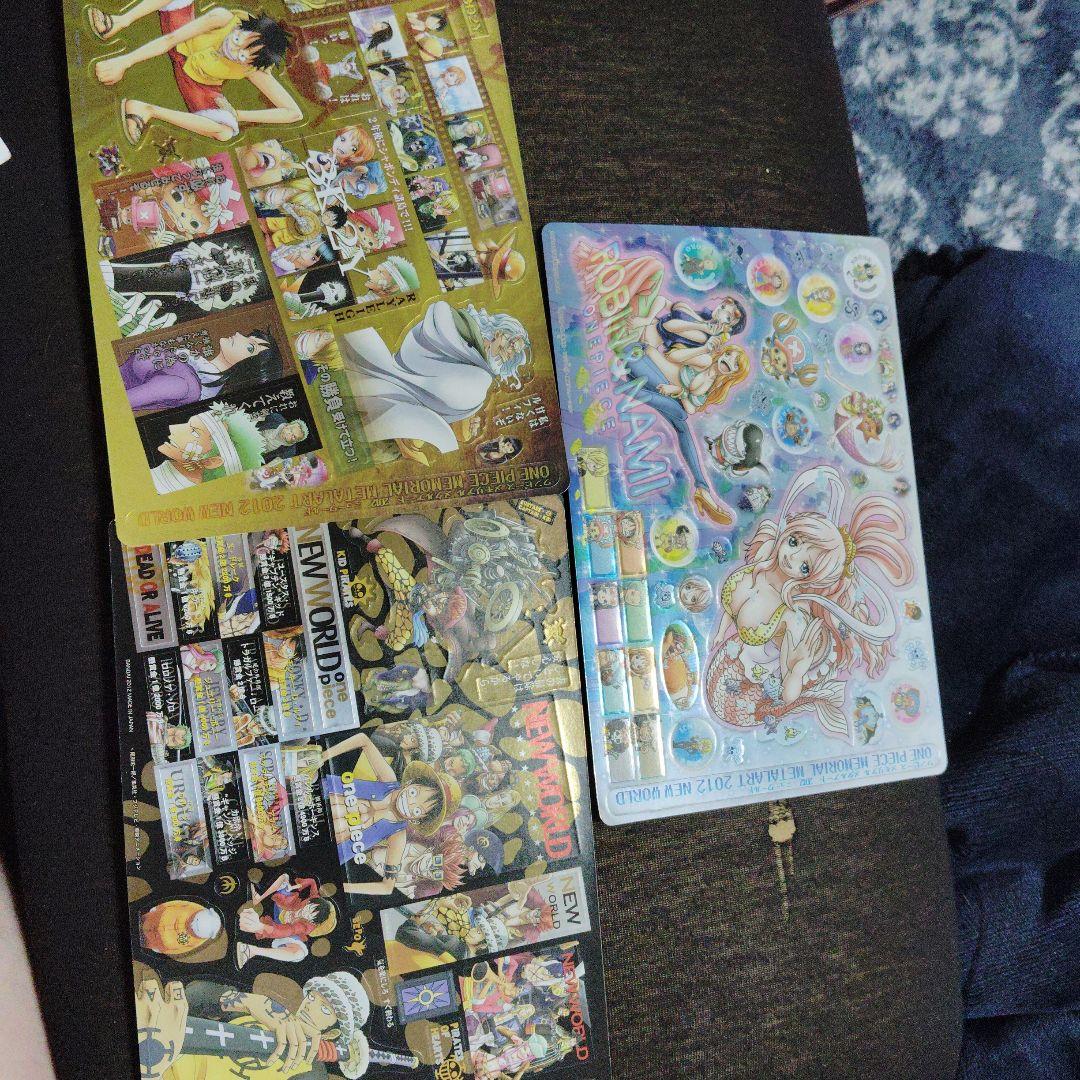 貴重！ONE PIECE 2012 　ジャンボカードダス　シール