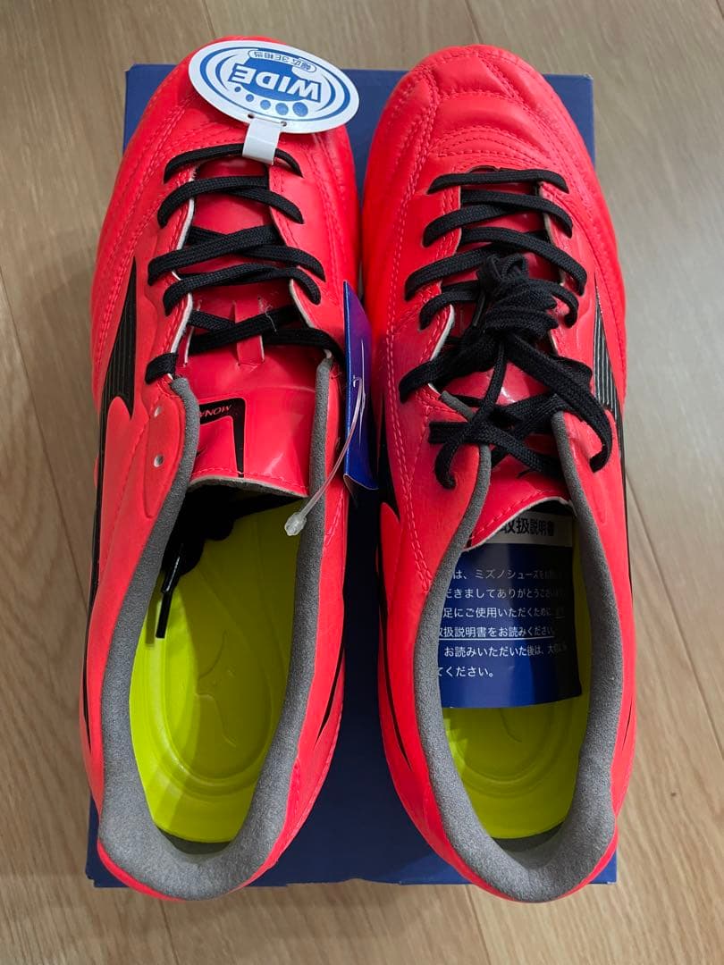 【新品未使用】Mizunoモナルシーダ2Wide サッカー スパイク25.5cm
