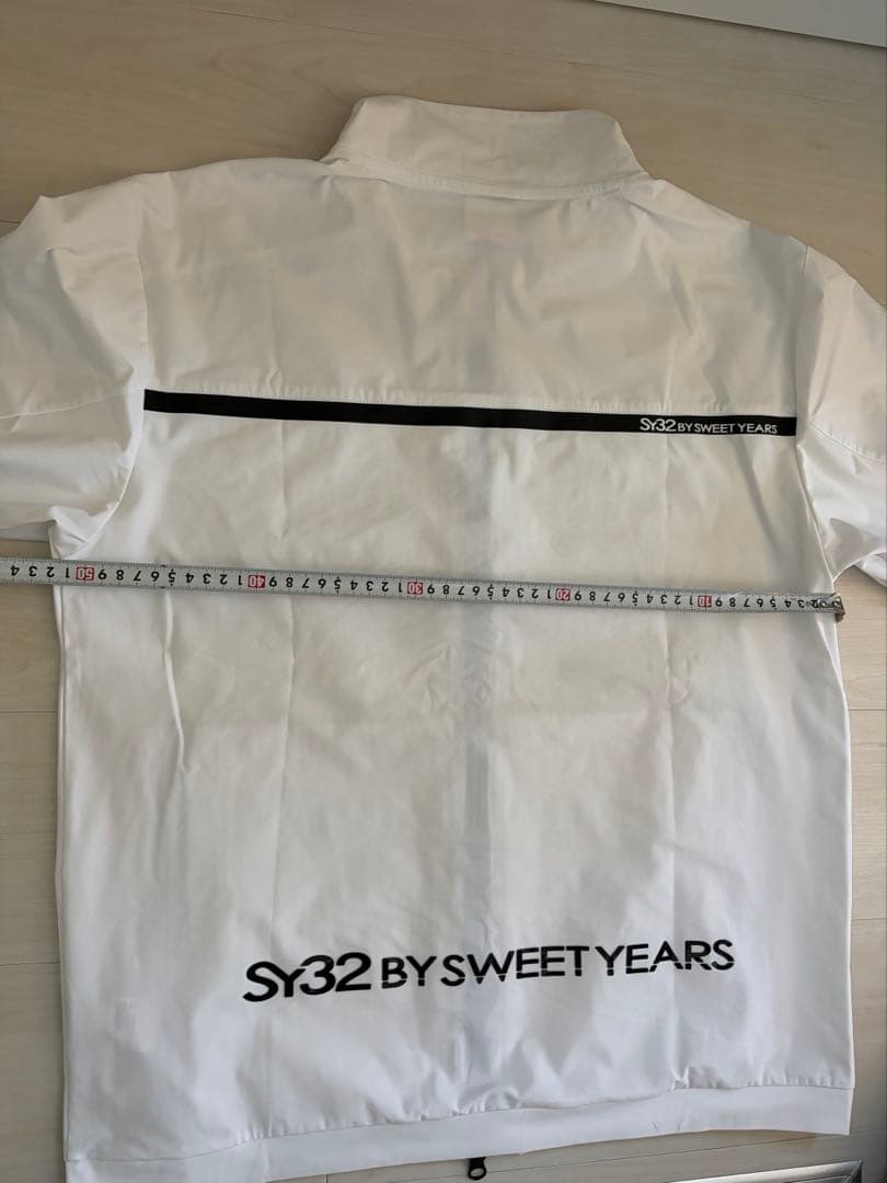 SY32 BY SWEET YEARSジャンパー　ホワイト