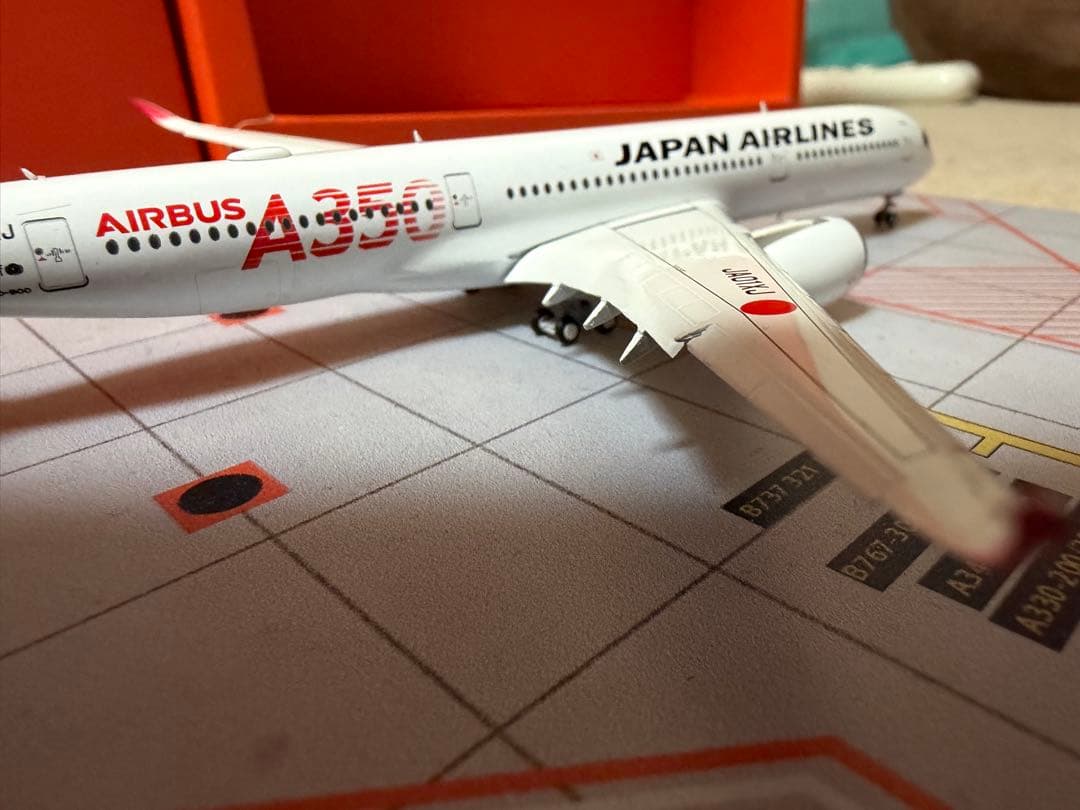 JC Wings JAL A350-900 1号機 FLAPS DOWN仕様