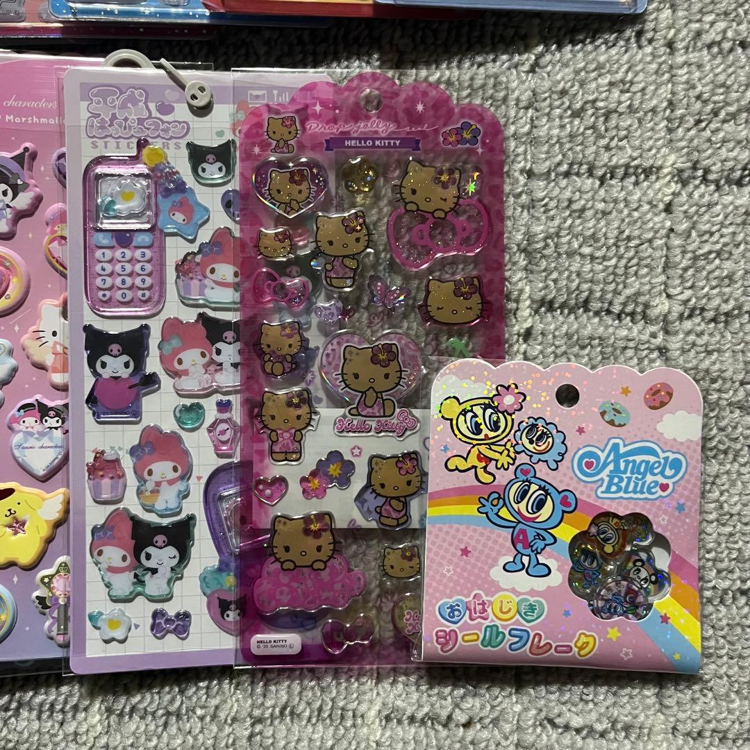 シール12点　まとめ売り　ボンボンドロップ　おはじき　うるちゅる