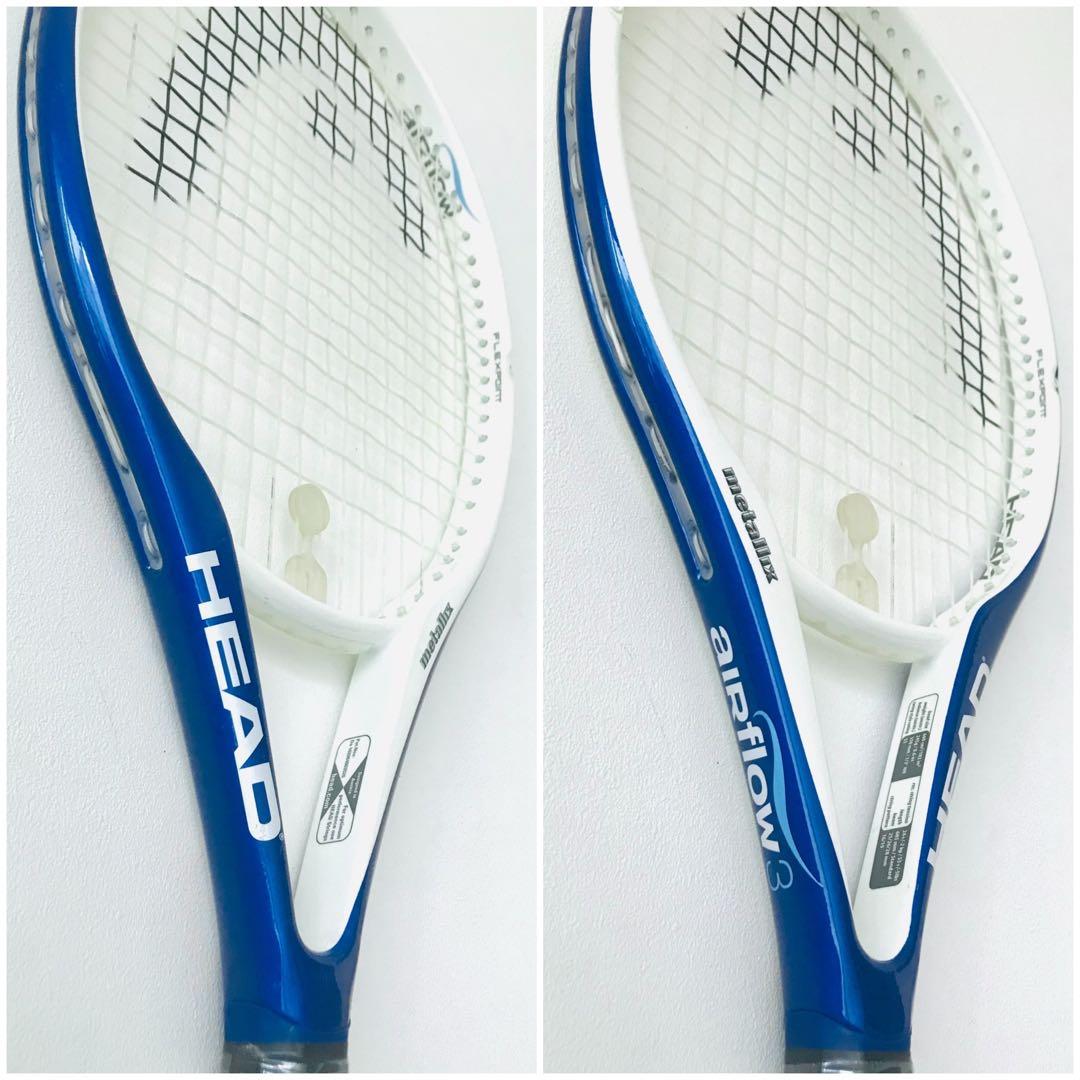 新品／ヘッド『エアフロー3 Airflow3』テニスラケット／ブルー／軽量／G2