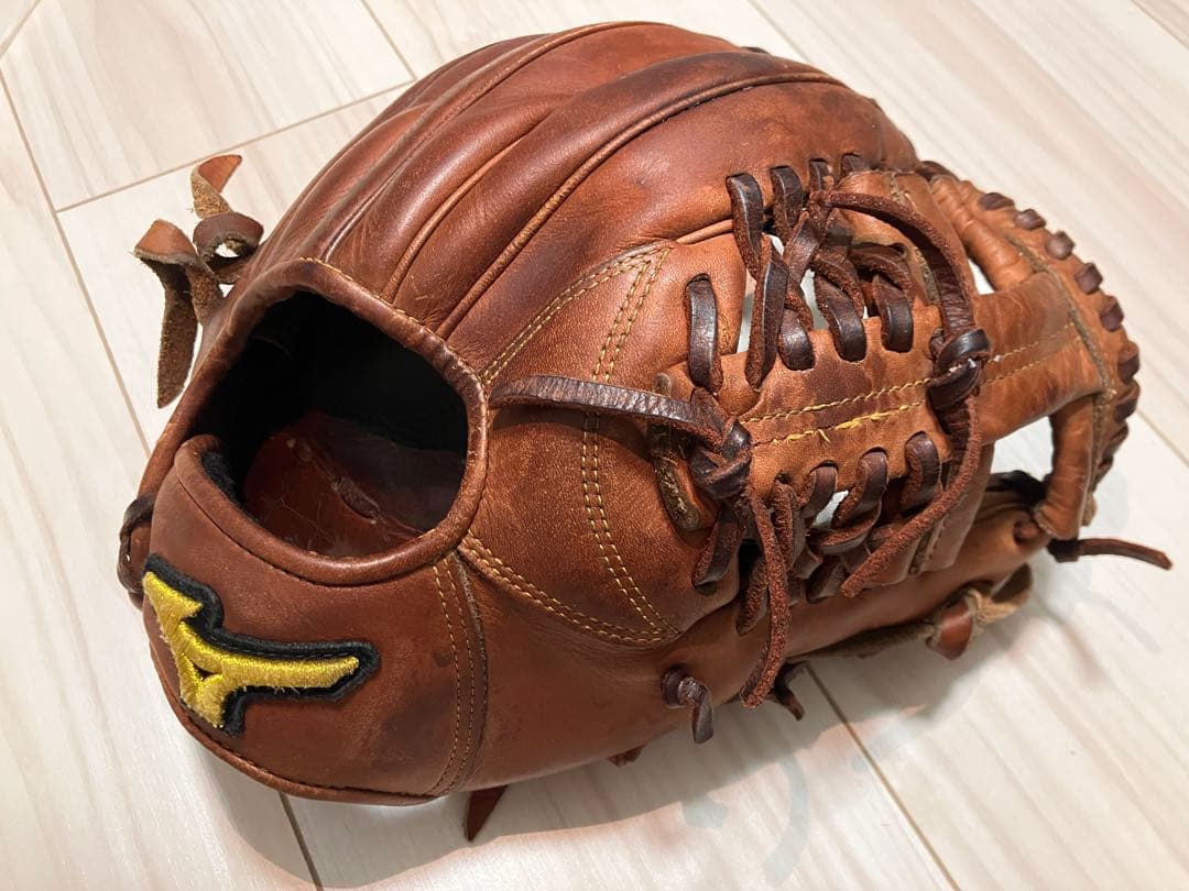 ミズノプロ　内野手用 硬式オーダーグローブ ブラウン