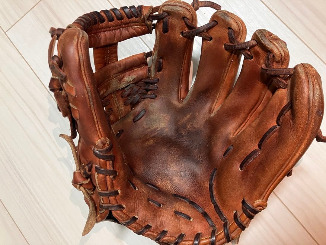 ミズノプロ　内野手用 硬式オーダーグローブ ブラウン