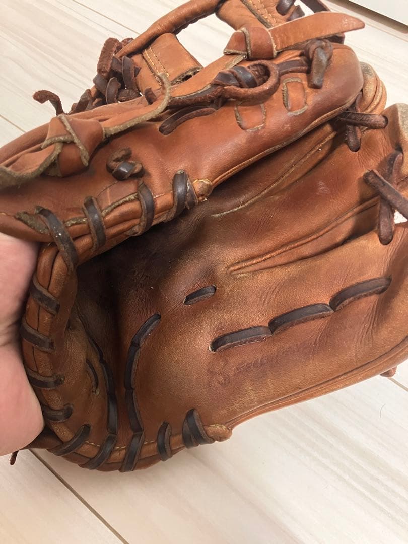 【値段相談可】Mizuno Pro 内野手用 硬式オーダーグローブ ブラウン