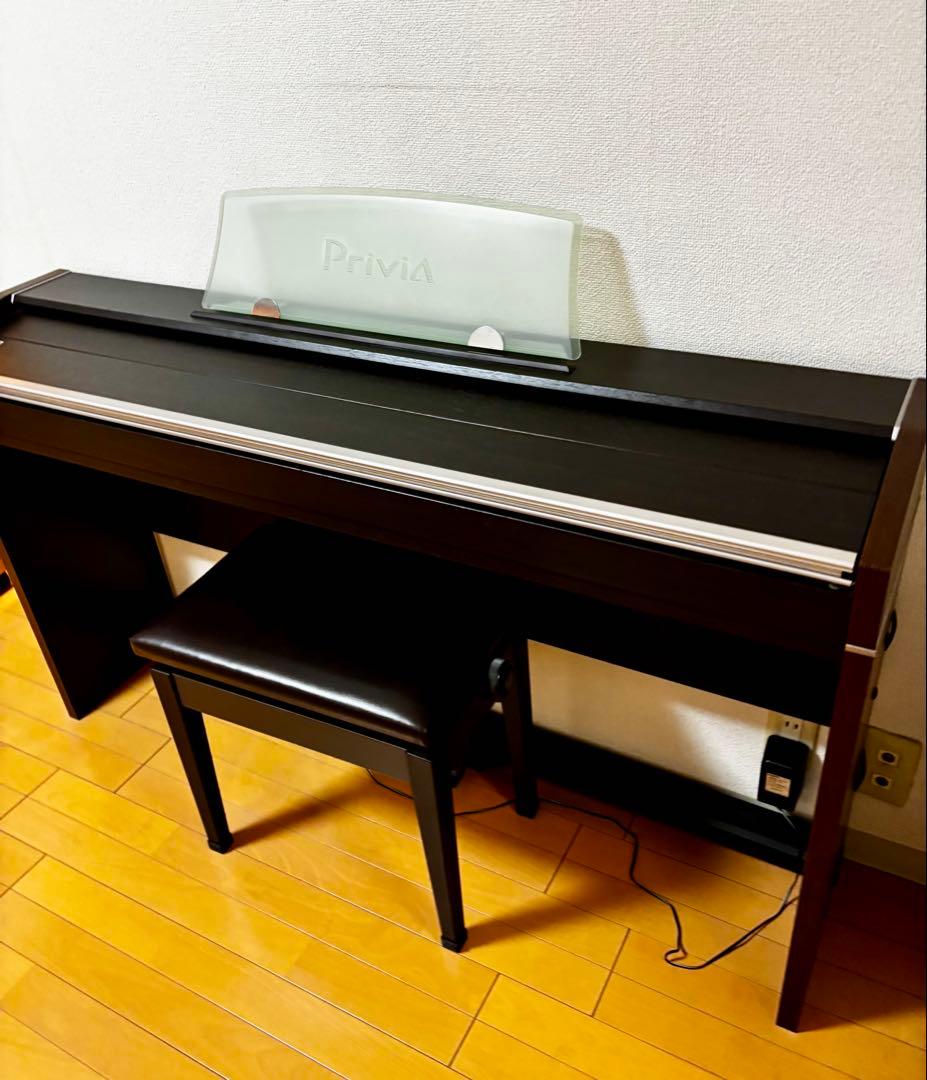 指定日特価❣️電子ピアノCASIO Privia PX-700 椅子付き♪直接渡し